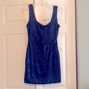 Fancy cocktail, prom, Dress, Royal Blue